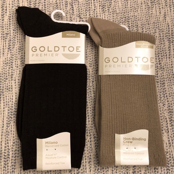 Gold Toe Accessories Gold Toe Premier Trouser Crew Sock Bundle